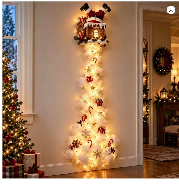 Magic Trail Wall Light — Santa in the Chimney