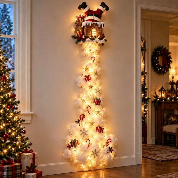 Santa in the Chimney design